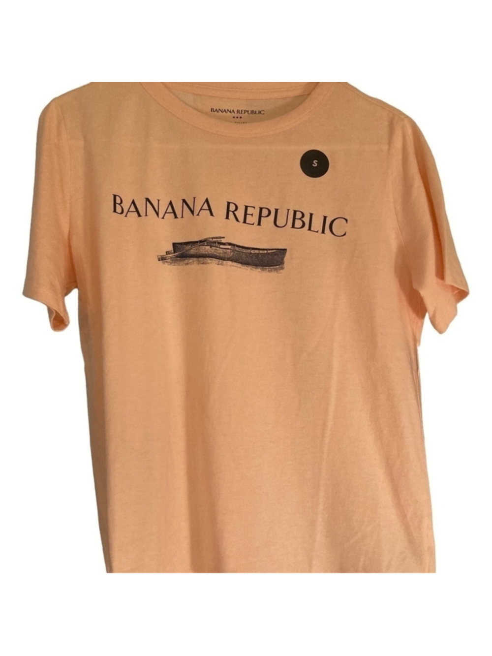 Banana Republic print womens pink tshirt size small
